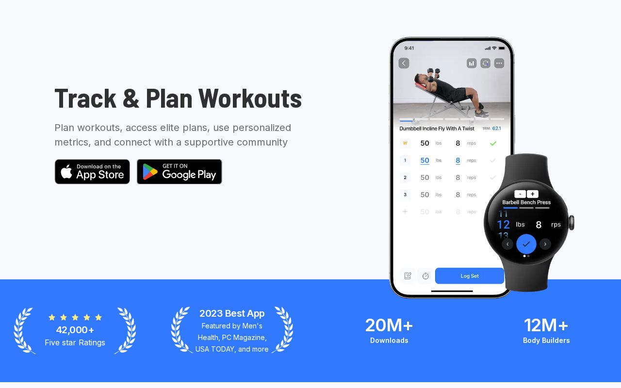 JeFit website screenshot