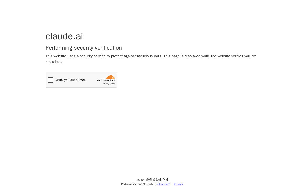Claude website screenshot